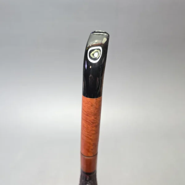 Radice Rind Collect Partially Rusticated Oom Paul with Briar Shank Extension (Estate) - Image 7