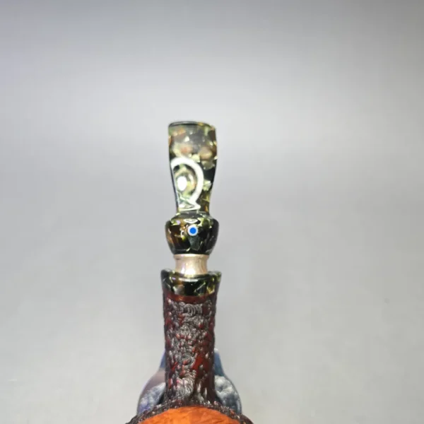 Ardor (2013) Urano Fantasy Partially Rusticated Sphinx with Silver and Lucite (Estate) - Image 7