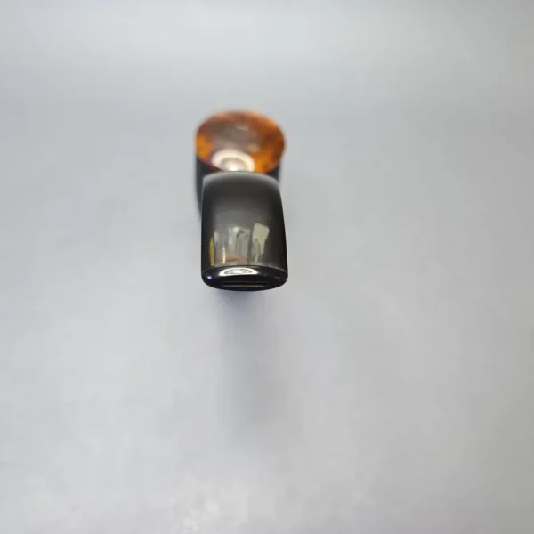 Savinelli for Diebel's Rusticated Oom Paul Sitter with Acrylic Cap (Estate Briar Pipe, Unsmoked - Image 5