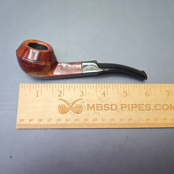 Sasieni (Family Era; c.1950-79) Four Dot Walnut "Grosvenor" S Smooth Bulldog (Estate) - Image 12
