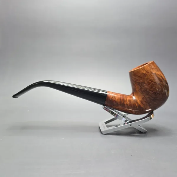 James Upshall Empire Series Old England Magnum Smooth Bent Billiard (Unsmoked Estate) - Image 4