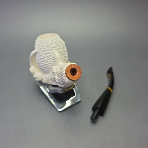 MBSD Meerschaum Deluxe Magnum Claw with Briar-Mortise (New) - Image 10