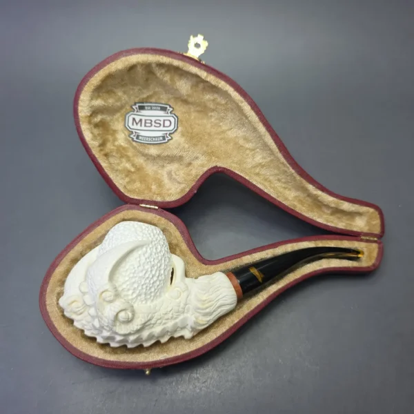 MBSD Meerschaum Deluxe Magnum Claw with Briar-Mortise (New) - Image 11