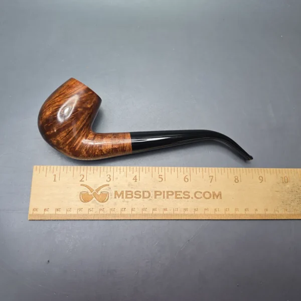 James Upshall Empire Series Old England Magnum Smooth Bent Billiard (Unsmoked Estate) - Image 11