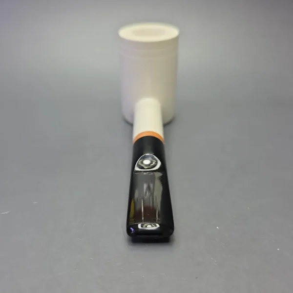 MBSD Meerschaum Deluxe Smooth Poker with Briar-Mortise (New) - Image 5