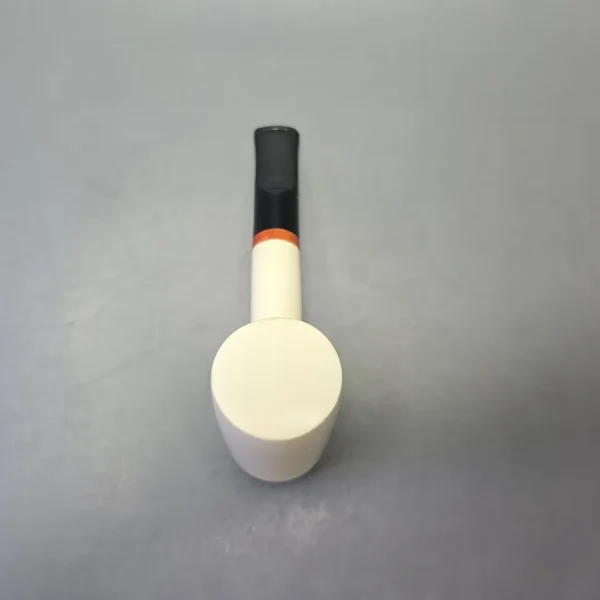 MBSD Meerschaum Deluxe Smooth Poker with Briar-Mortise (New) - Image 10