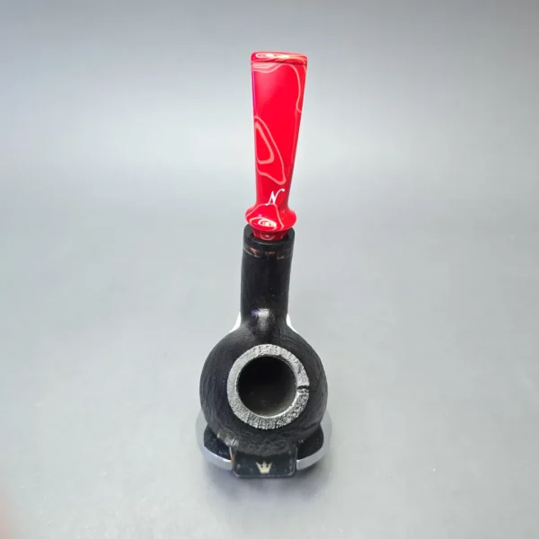 Nording 2023 Hunting Pipe "Black Swan" Sandblasted Brandy (Unsmoked Estate) - Image 9
