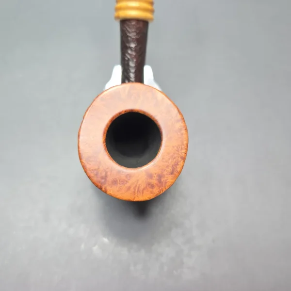 W.O. Larsen Straight Grain Special Partially Sandblasted Dublin with Boxwood (Estate) - Image 6