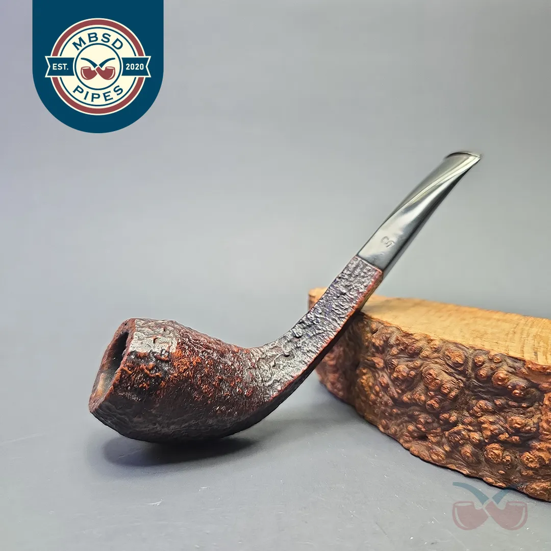 Stanwell (c.1950s-60s) Hand Made 34 Sandblasted Bulldog (Estate)