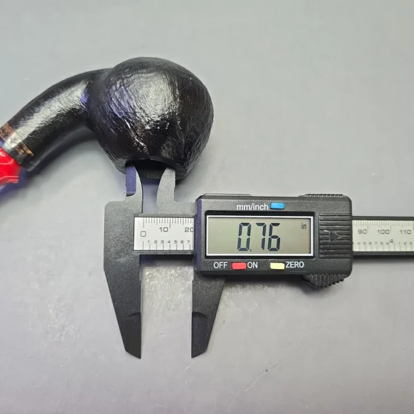 Nording 2023 Hunting Pipe "Black Swan" Sandblasted Brandy (Unsmoked Estate) - Image 13