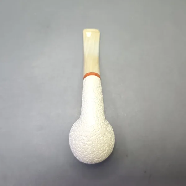 MBSD Meerschaum Deluxe Rusticated Brandy with Briar-Mortise (New) - Image 10