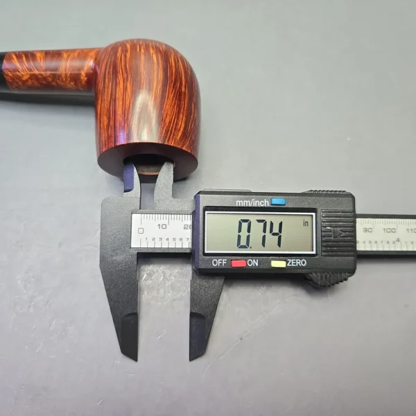 J.T. Cooke 1999 Pipes & Tobaccos Magazine Pipe of the Year Smooth Billiard (Unsmoked Estate) - Image 12