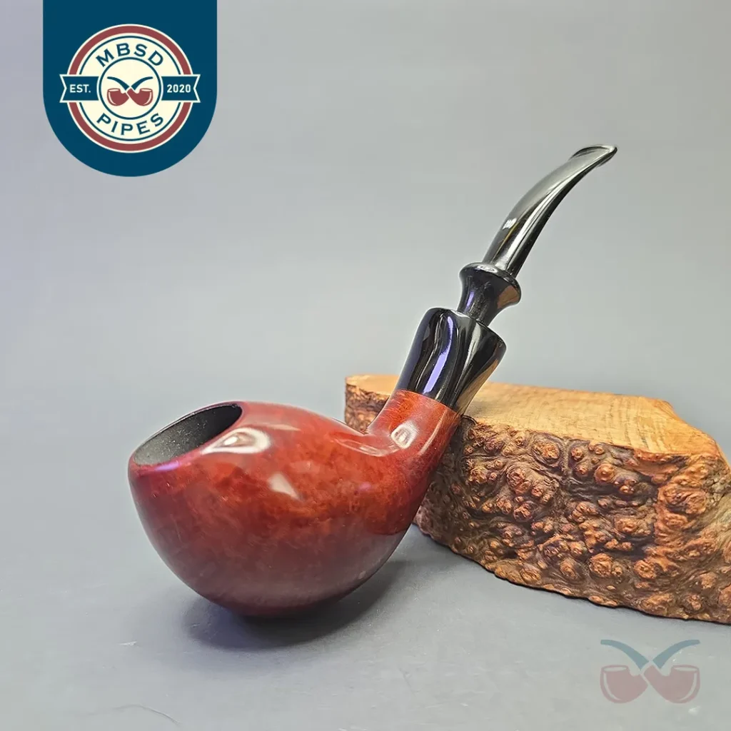 Stanwell (Reg Era; c.1970s) Royal Briar 355M Smooth Egg with Ebonite Ferrule (Estate)
