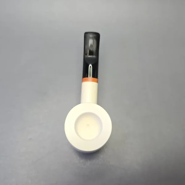 MBSD Meerschaum Deluxe Smooth Poker with Briar-Mortise (New) - Image 9
