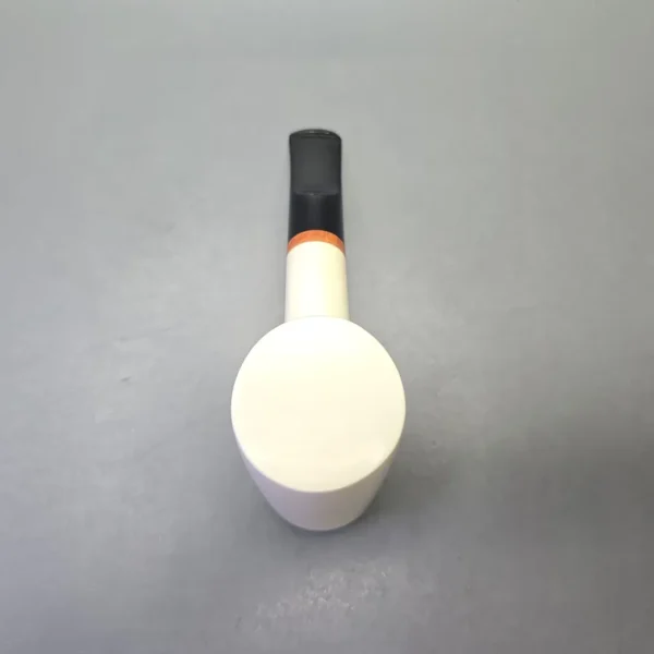 MBSD Meerschaum Deluxe Smooth Poker with Briar-Mortise (New) - Image 10