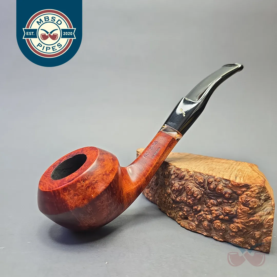 Nording Smooth Faceted Bent Bulldog (Unsmoked Estate)