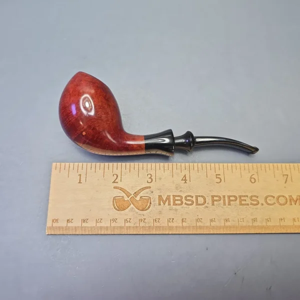 Stanwell (Reg Era; c.1970s) Royal Briar 355M Smooth Egg with Ebonite Ferrule (Estate) - Image 11
