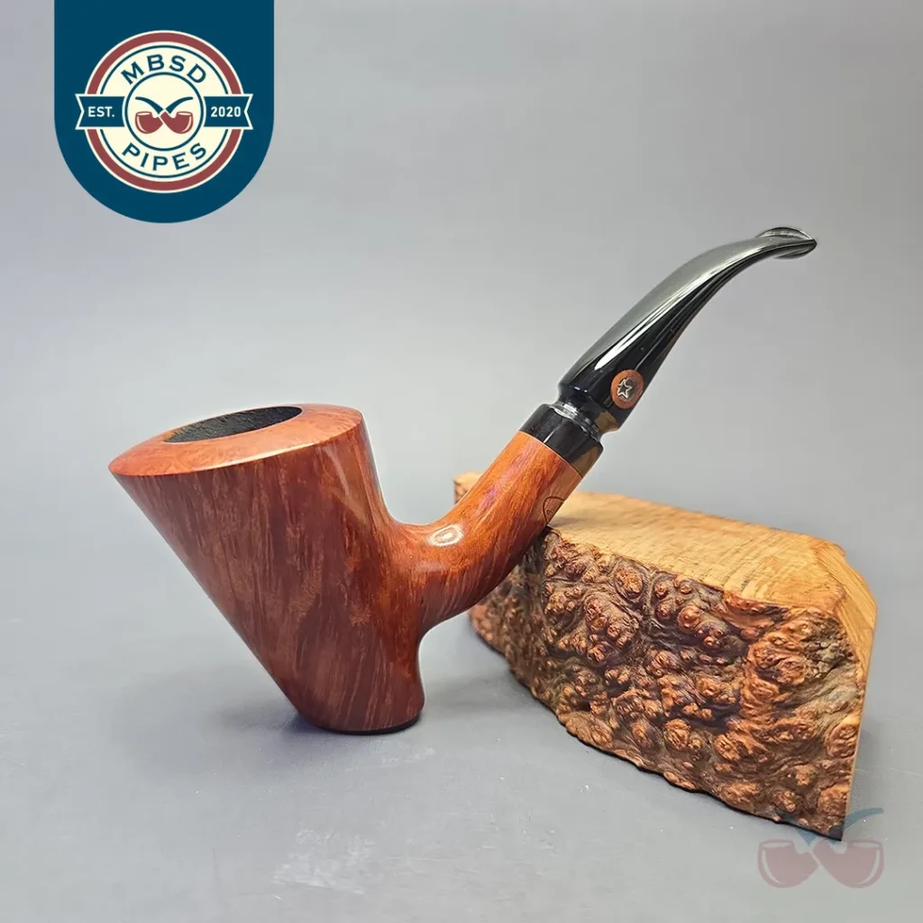 American Smoking Pipe Company Christmas 1989 Smooth Dublin Sitter (Unsmoked Estate)