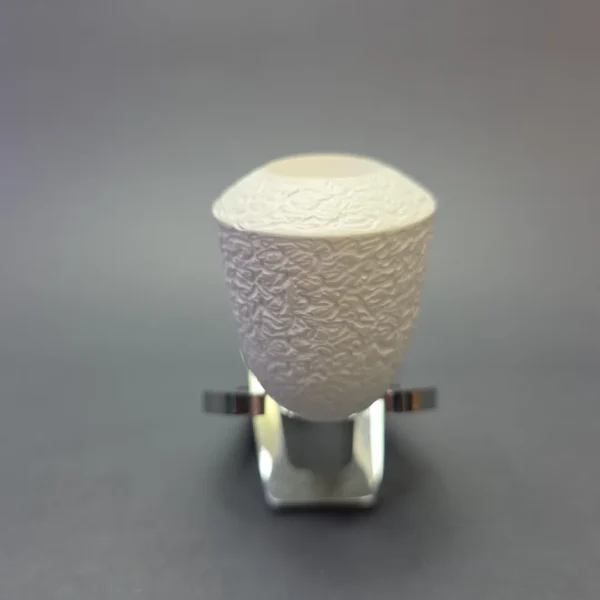 MBSD Meerschaum Deluxe Rusticated Rhodesian with Briar-Mortise (New) - Image 3