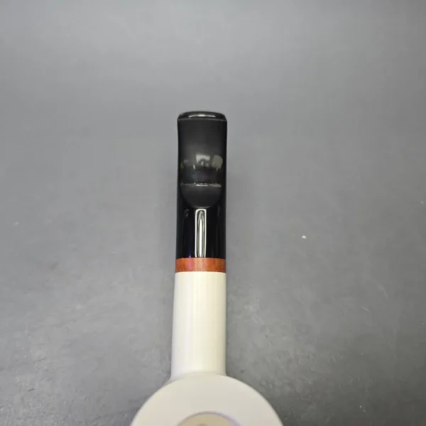 MBSD Meerschaum Deluxe Smooth Poker with Briar-Mortise (New) - Image 8