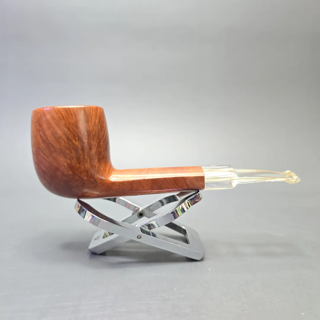 GBD (Pre-1980s) Virgin Conquest 9698 Smooth Panel Shank Lumberman with Perspex (Estate) - Image 2