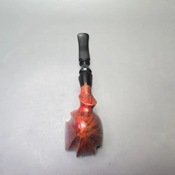 Preben Holm Fancy 200 Magnum Smooth Freehand with Ebonite Ferrule Estate Briar Pipe - Image 10