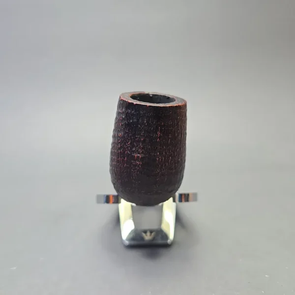 Stanwell (c.1980s-90s) Sterling 141 Sandblasted Billiard with Silver (Estate) - Image 3