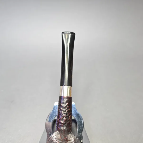 Stanwell (c.1980s-90s) Sterling 141 Sandblasted Billiard with Silver (Estate) - Image 7