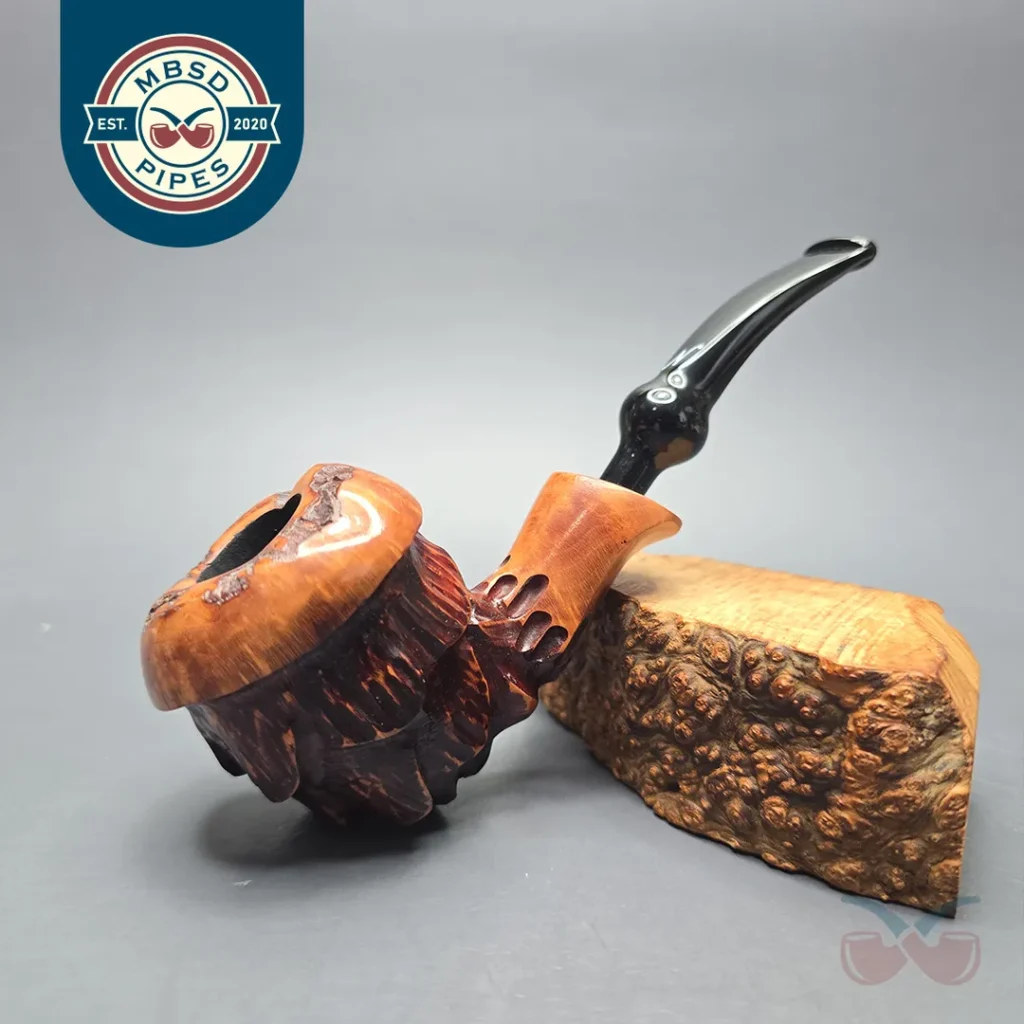 Nording Spruce Cone Partially Rusticated Freehand (Unsmoked Estate)
