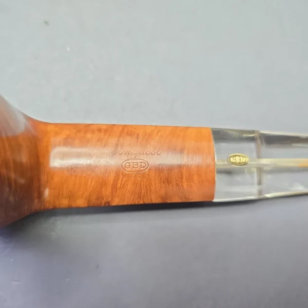 GBD (Pre-1980s) Virgin Conquest 9698 Smooth Panel Shank Lumberman with Perspex (Estate) - Image 10