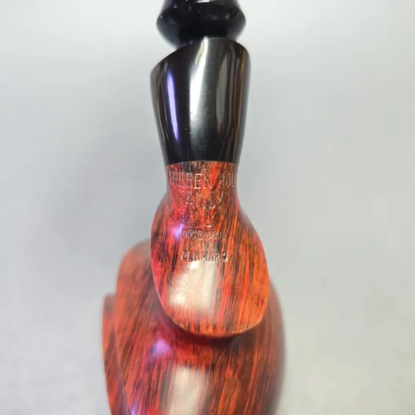 Preben Holm Fancy 200 Magnum Smooth Freehand with Ebonite Ferrule Estate Briar Pipe - Image 11