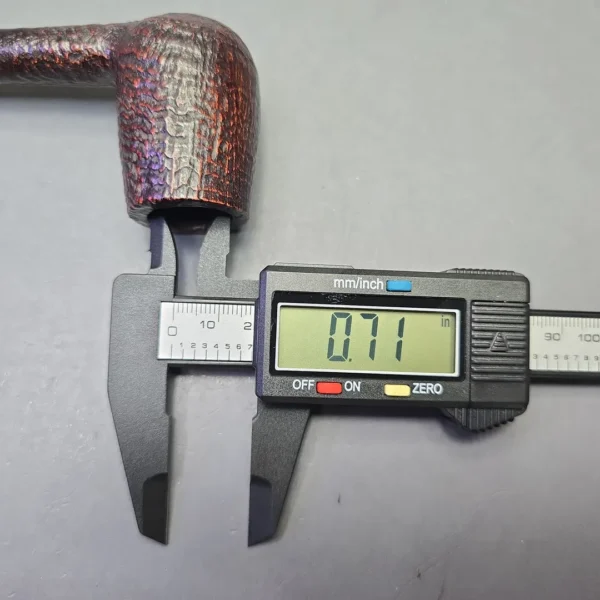 Stanwell (c.1980s-90s) Sterling 141 Sandblasted Billiard with Silver (Estate) - Image 13
