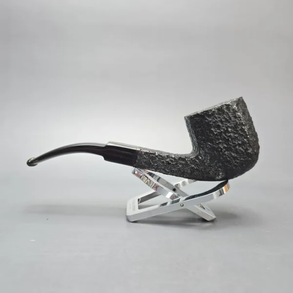 Savinelli Baronet Bruyere 619 EX Rusticated Panel Pot (Unsmoked Estate) - Image 4