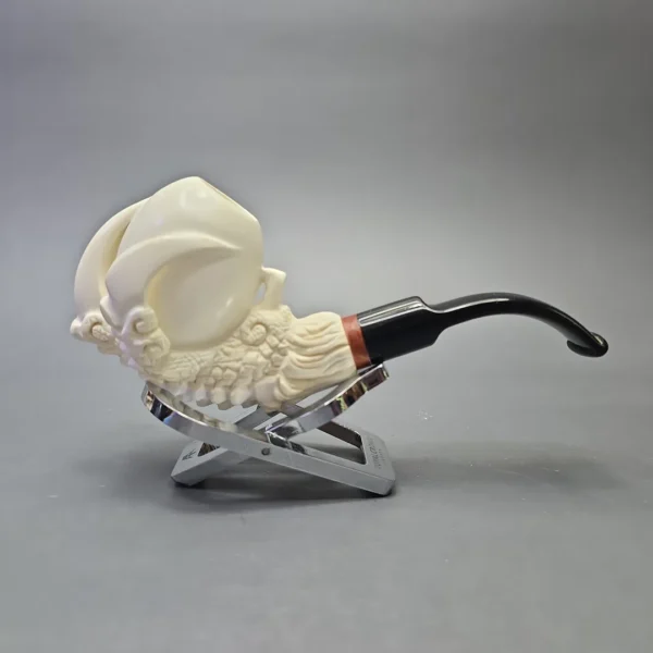MBSD Meerschaum Deluxe Large Claw with Briar-Mortise (New) - Image 3