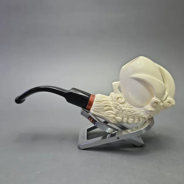 MBSD Meerschaum Deluxe Large Claw with Briar-Mortise (New) - Image 5