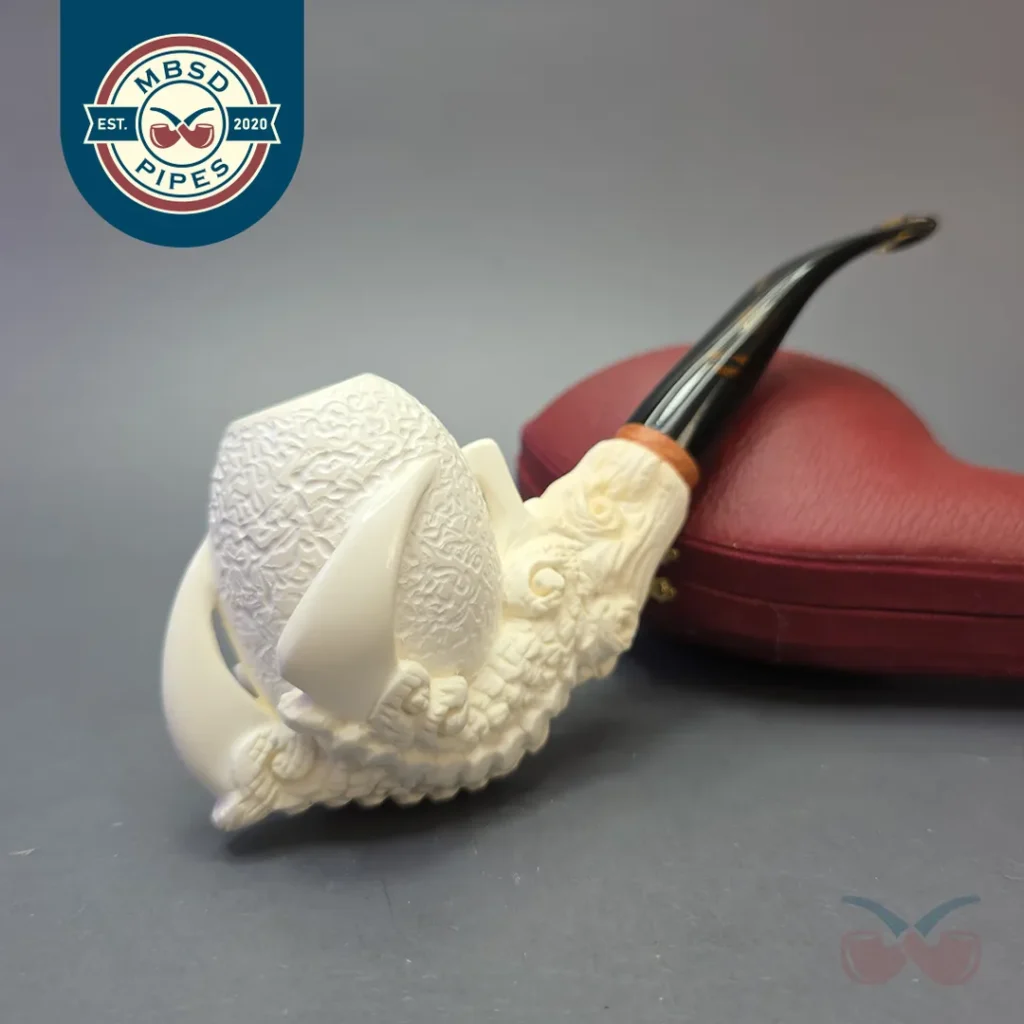 MBSD Meerschaum Deluxe Extra Large Claw with Briar-Mortise (New)