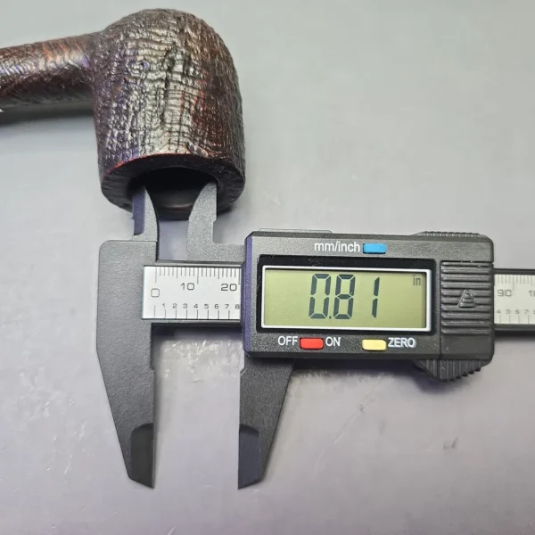 Dunhill (2000) Millennium Hallmark Shell Briar 5103 Sandblasted Billiard with Silver (Estate) - Image 15