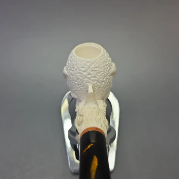 MBSD Meerschaum Deluxe Extra Large Claw with Briar-Mortise (New) - Image 6