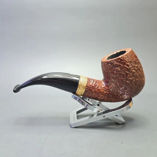 Savinelli Trevere 616 Rusticated Bent Billiard (Unsmoked Estate) - Image 4