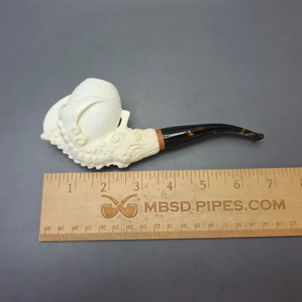 MBSD Meerschaum Deluxe Extra Large Claw with Briar-Mortise (New) - Image 9