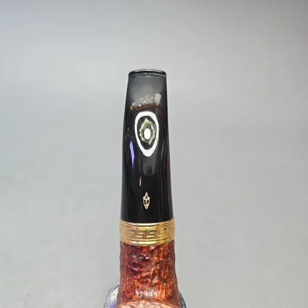 Savinelli Trevere 616 Rusticated Bent Billiard (Unsmoked Estate) - Image 7