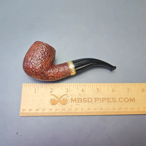 Savinelli Trevere 616 Rusticated Bent Billiard (Unsmoked Estate) - Image 11