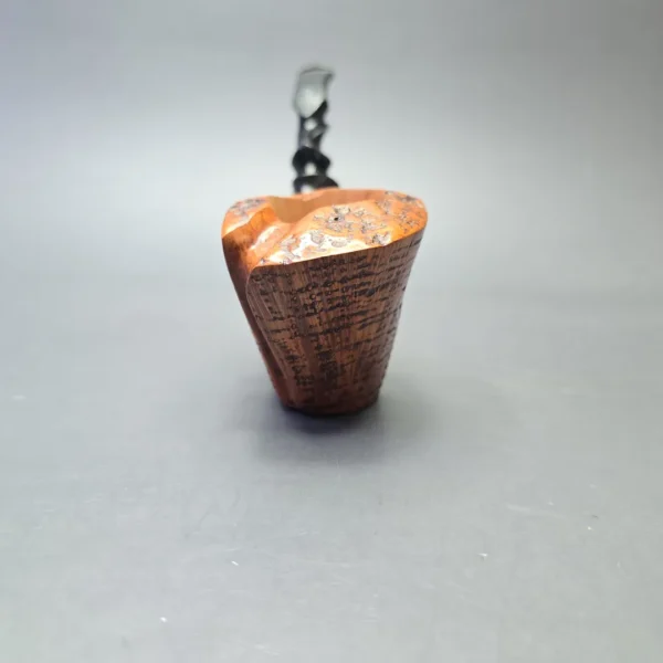 Preben Holm Fancy Private Collection Sandblast (C5) Magnum Freehand Sitter with Ebonite Ferrule (Unsmoked Estate) - Image 3
