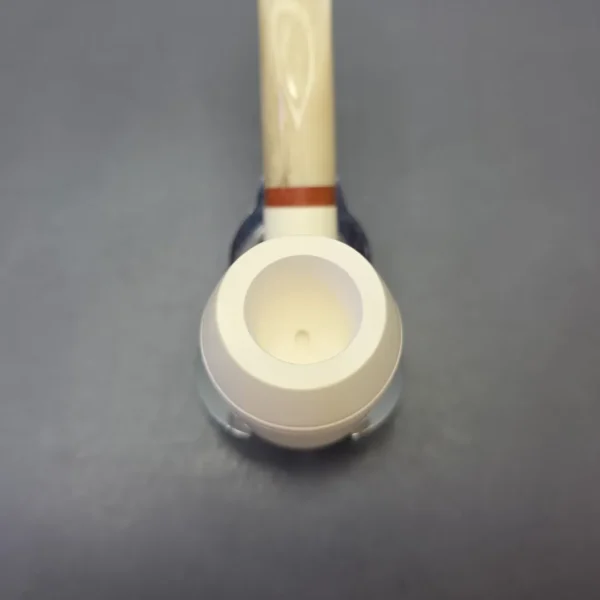 MBSD Meerschaum Deluxe Smooth Rhodesian with Briar-Mortise (New) - Image 7