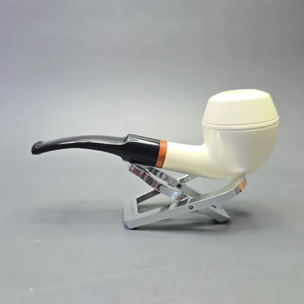 MBSD Meerschaum Deluxe Smooth Rhodesian with Briar-Mortise (New) - Image 5