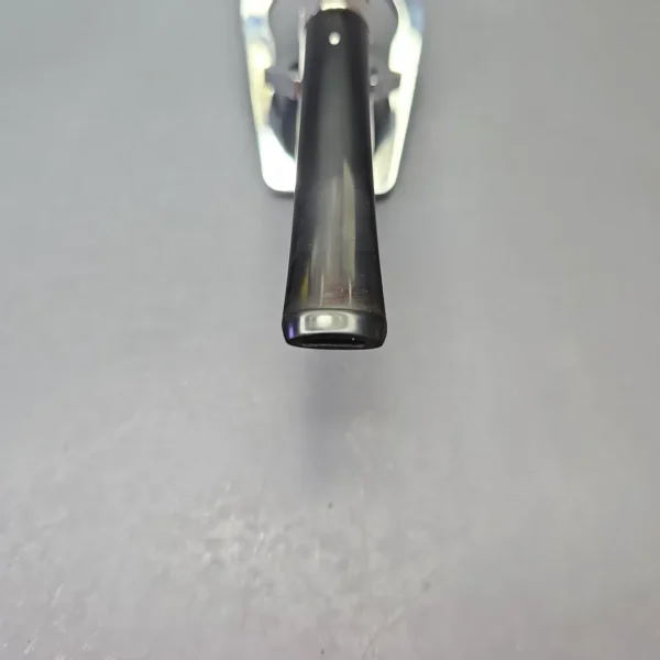 Dunhill (2005) The White Spot Collection Shell Briar 196 Sandblasted Billiard with Silver (Estate) - Image 5