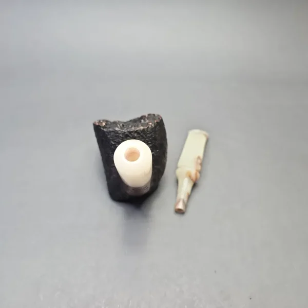 Wiley Galleon (44) Large Rusticated Freehand Sitter with Acrylic (Estate) - Image 13