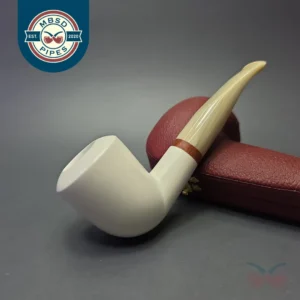 MBSD Meerschaum Deluxe Smooth Dublin with Briar-Mortise (New)