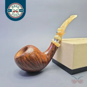Ardor (2008) Marte Fantasy Smooth Egg with Silver and Lucite (Estate)