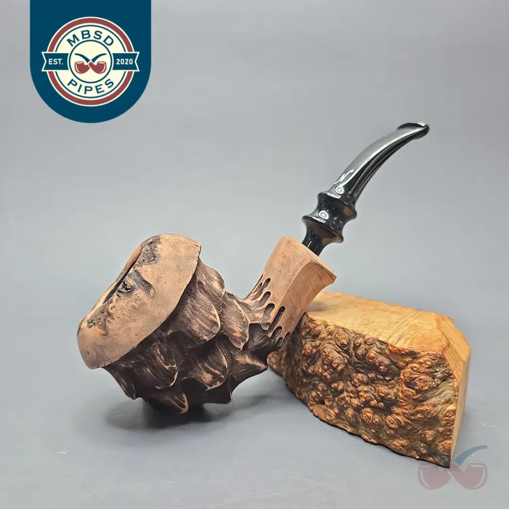 Nording Spruce Matte Partially Rusticated Freehand (Unsmoked Estate)